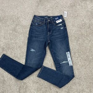 Old Navy Girls Dark Blue Skinny Jeans